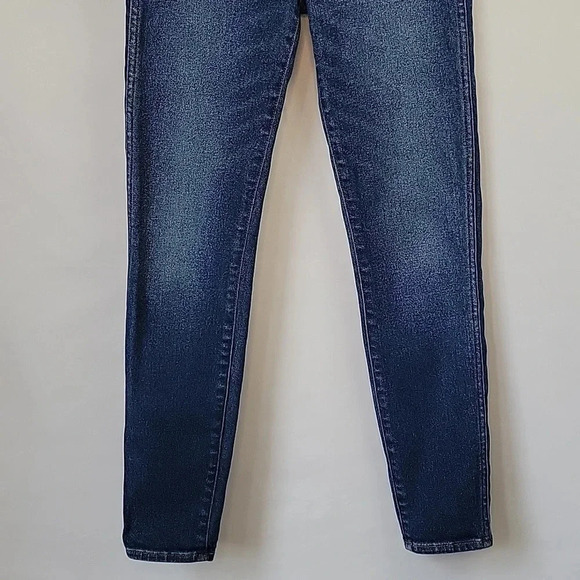 Madewell Jeans 10" High Rise Skinny Medium Wash Size 26 - Picture 7 of 16